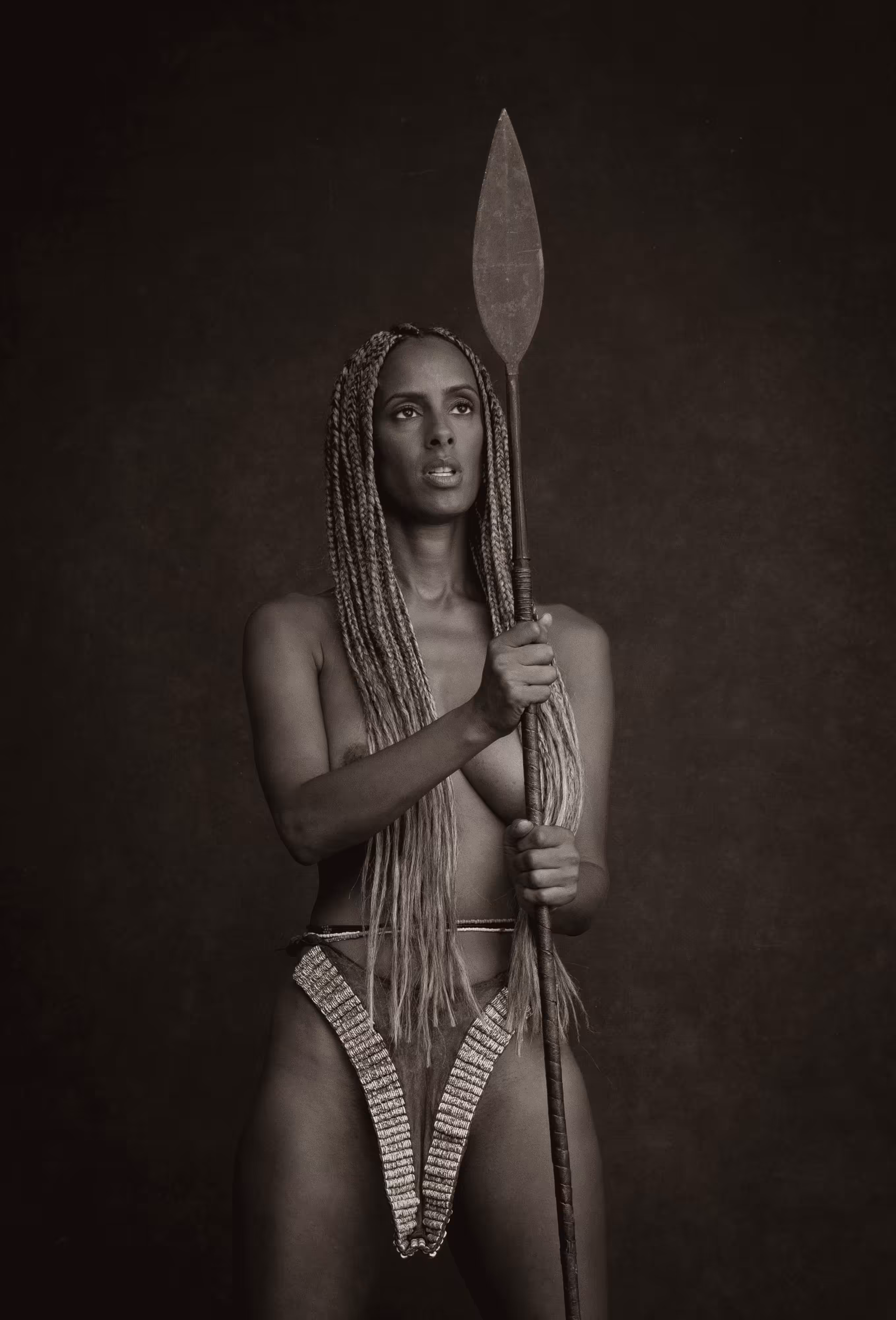 115c - Delphine Diallo - "Transmutation / The spear of freedom / 2022"