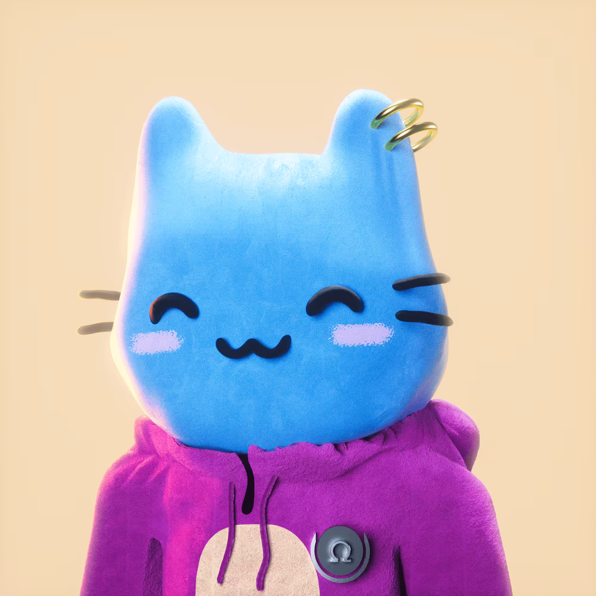 Cool Cat 3D #3771