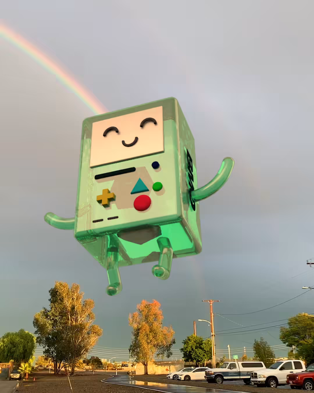 BMO in the Sky w -