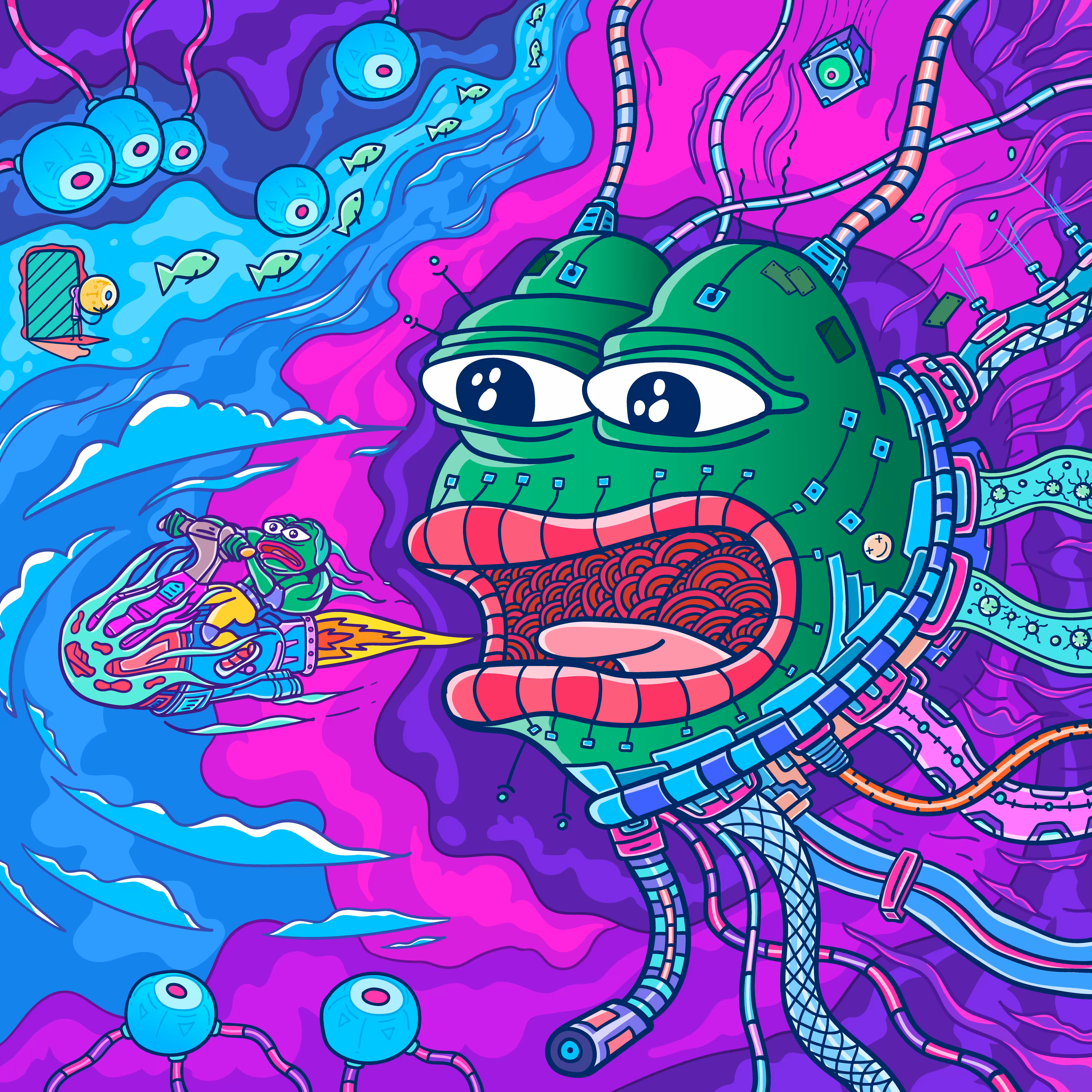 Pepe Death Head