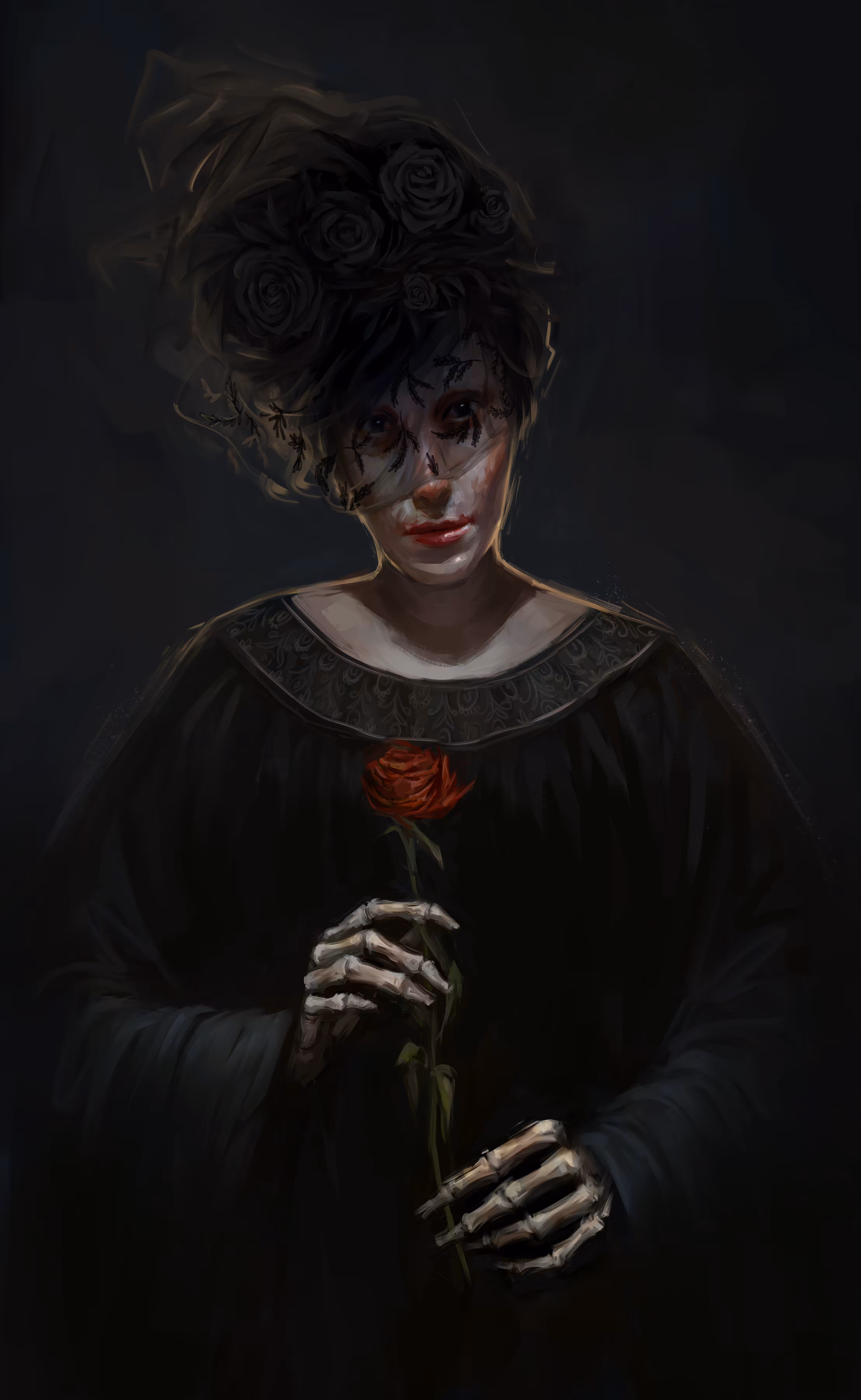 Toward the darkness