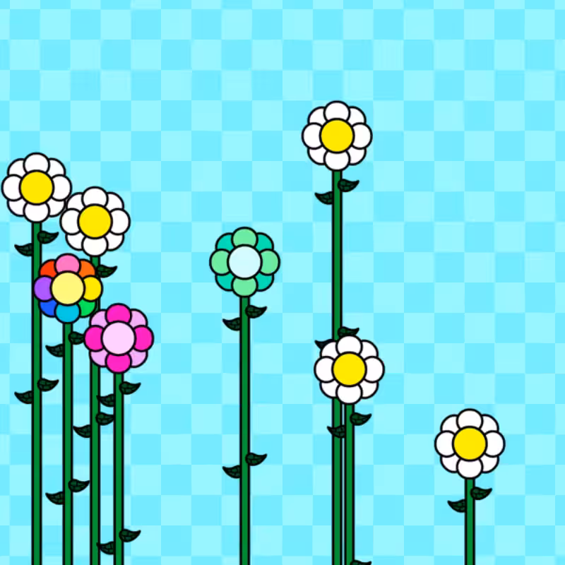 Flower Field V1 #1
