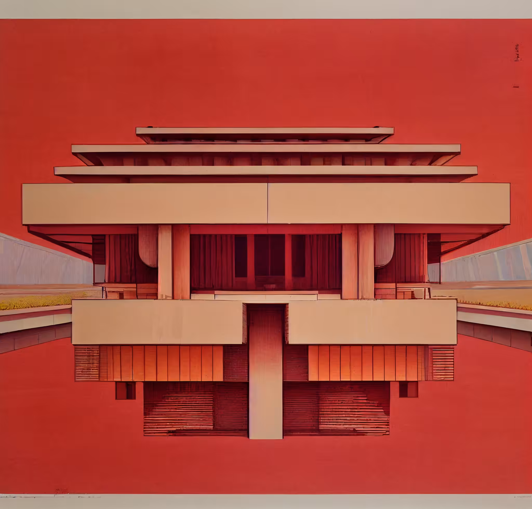 Hostile Architecture - Fake LLoyd Wright
