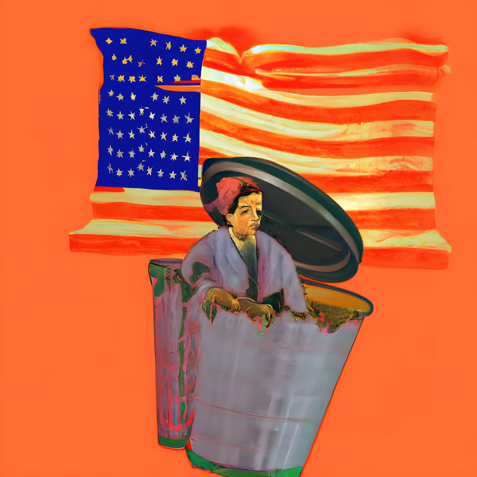 I WAS AN AMERICAN #TRASHARTIST