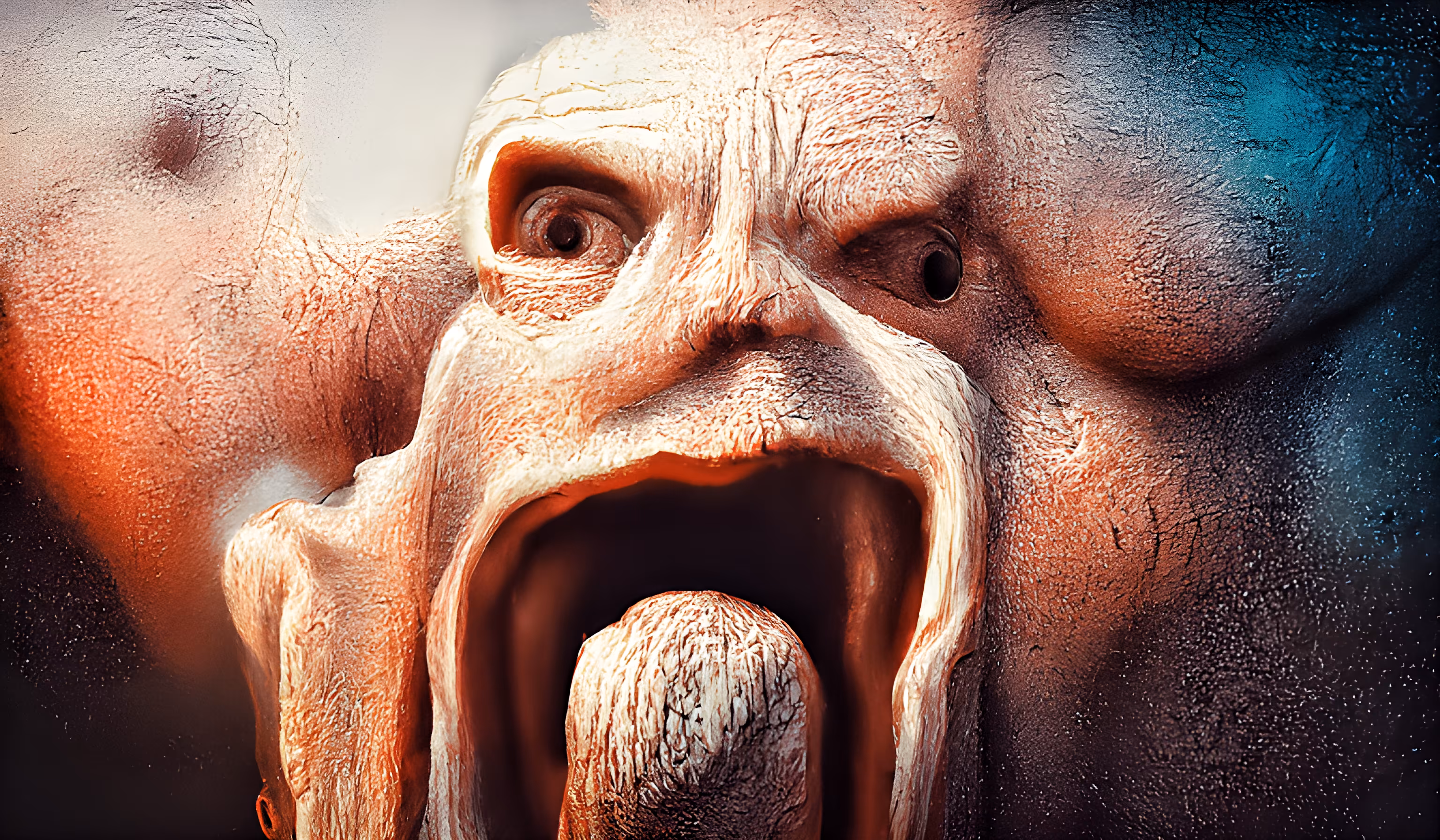 screaming man 003