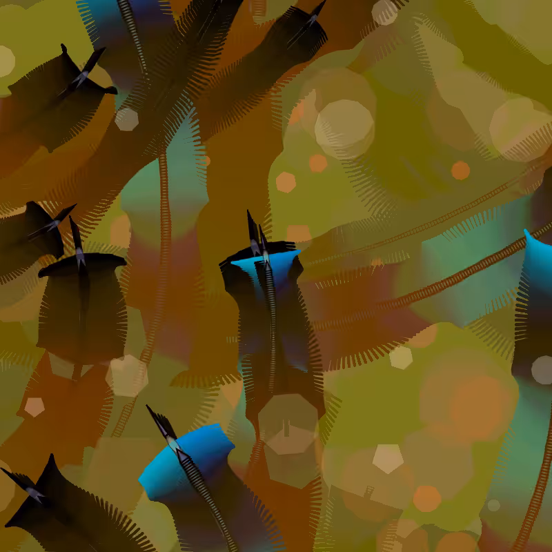 Painter's Flock by Ed Cavett #14