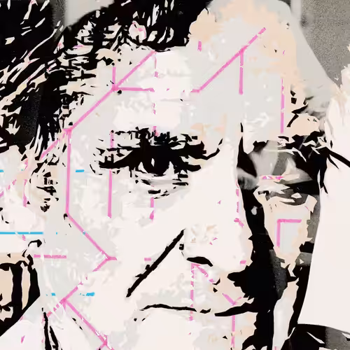 THE GENERATIVE PORTRAIT COLLECTION OF ROBERT MALLARY: Generative Portrait of Robert Mallary #801