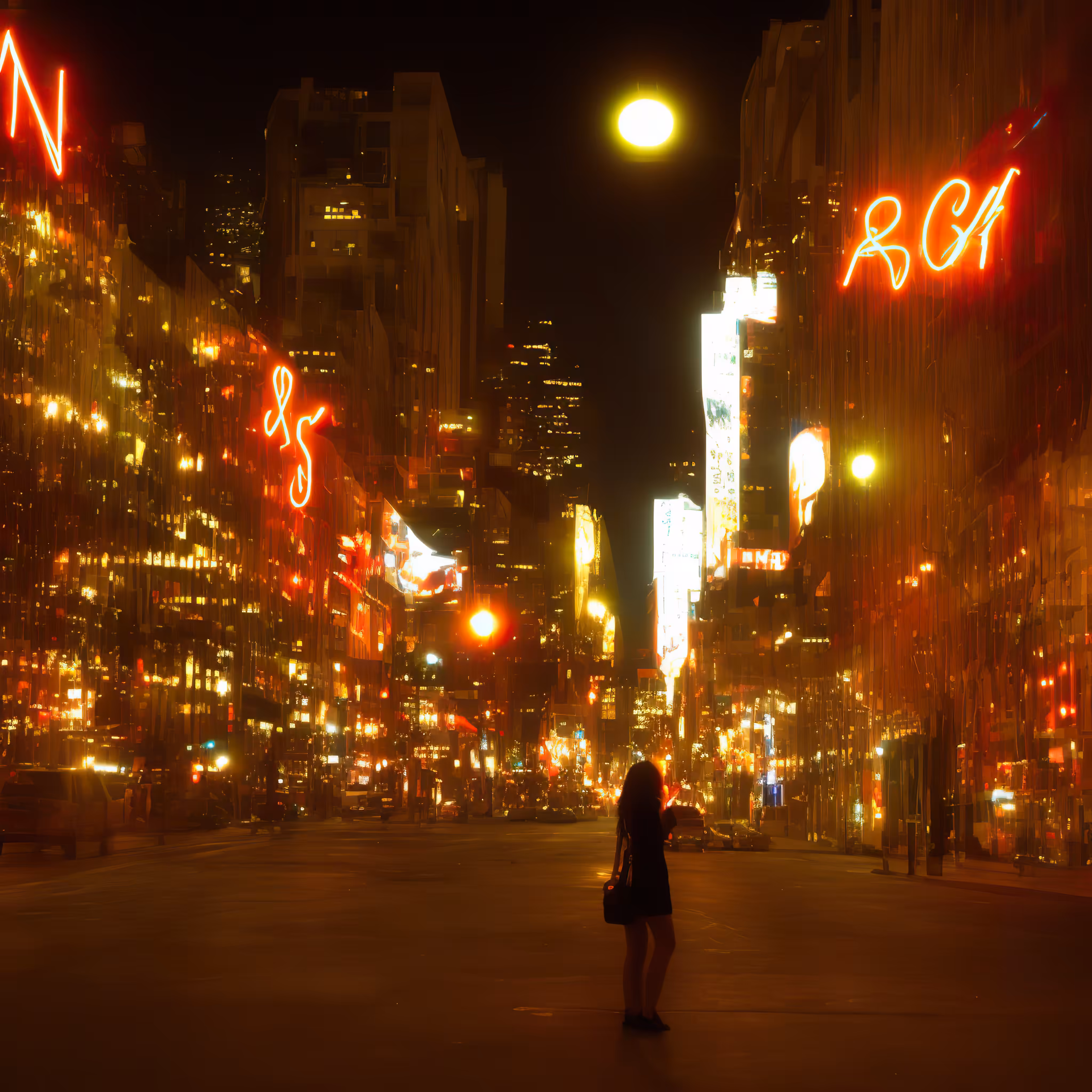 Midnight in New York