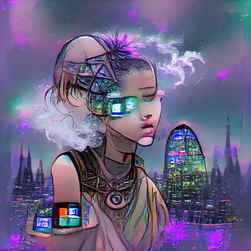 Mystic cyberpunk