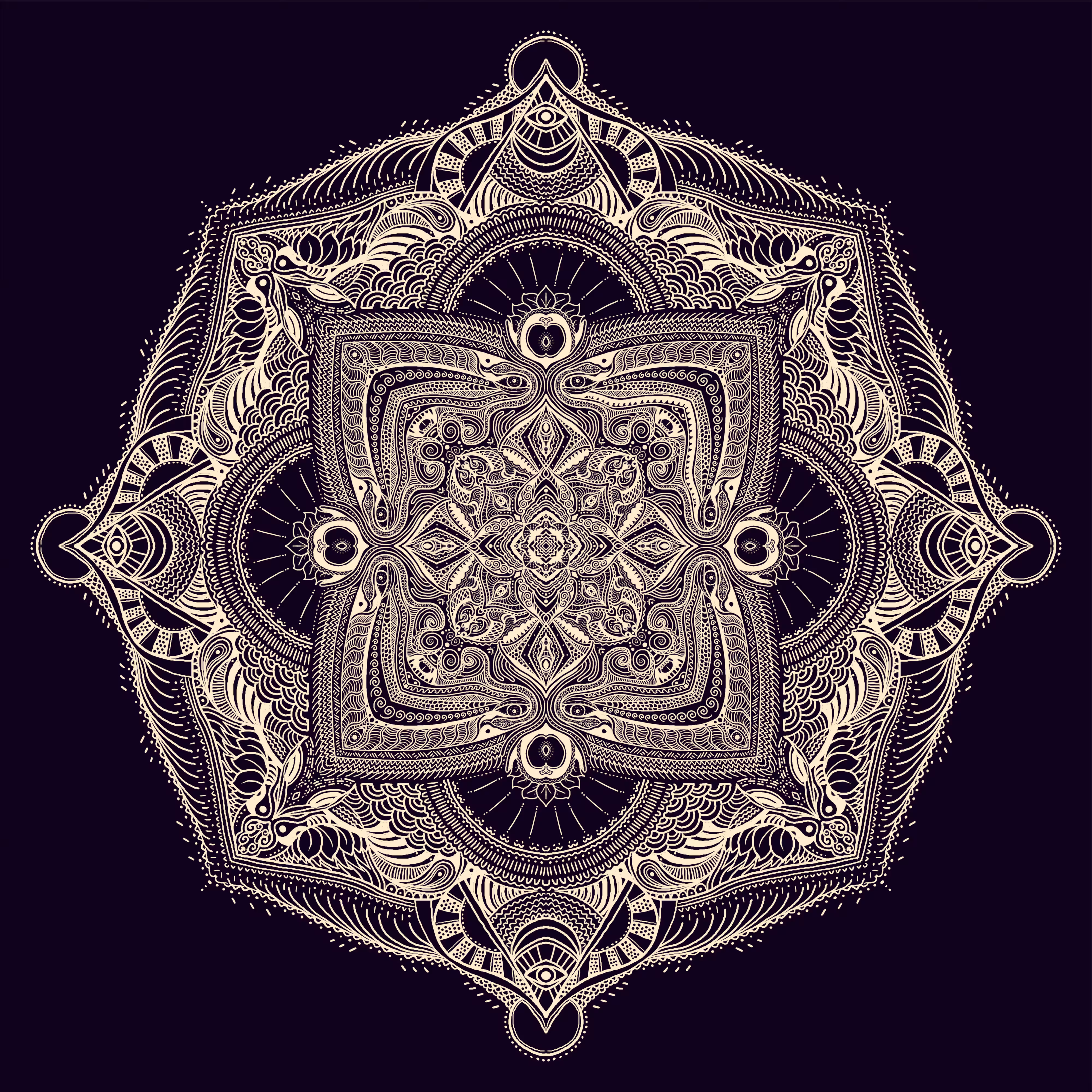 MANDALA #4 | DARK