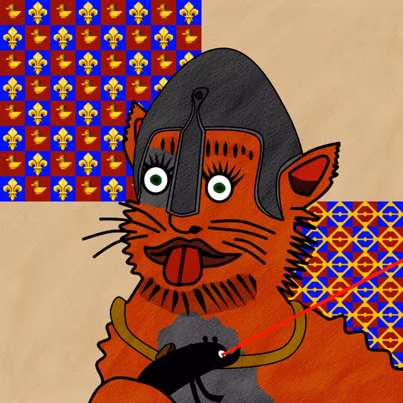 Famous Medieval Cat #62