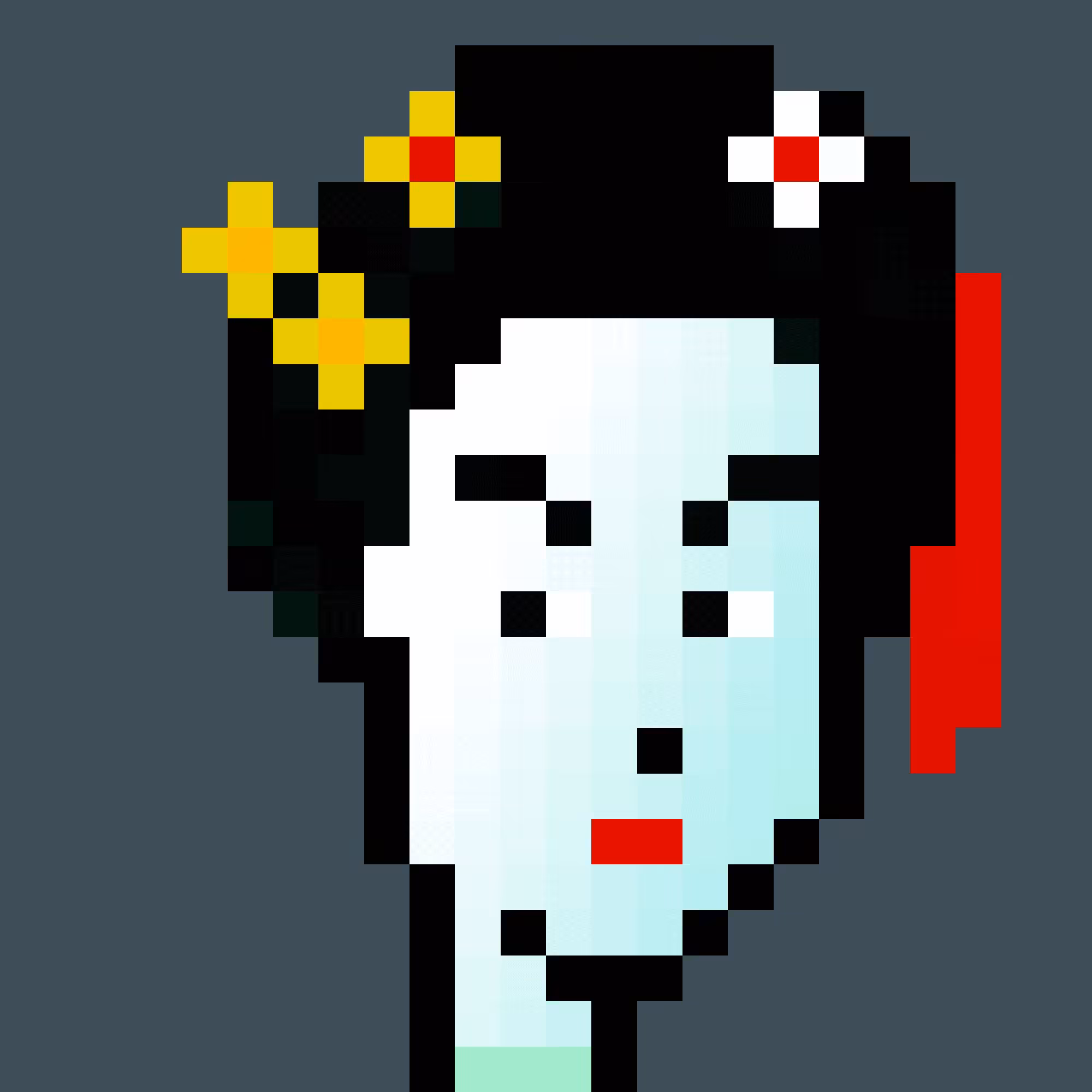 ScifiPunk #37 Billboard Geisha