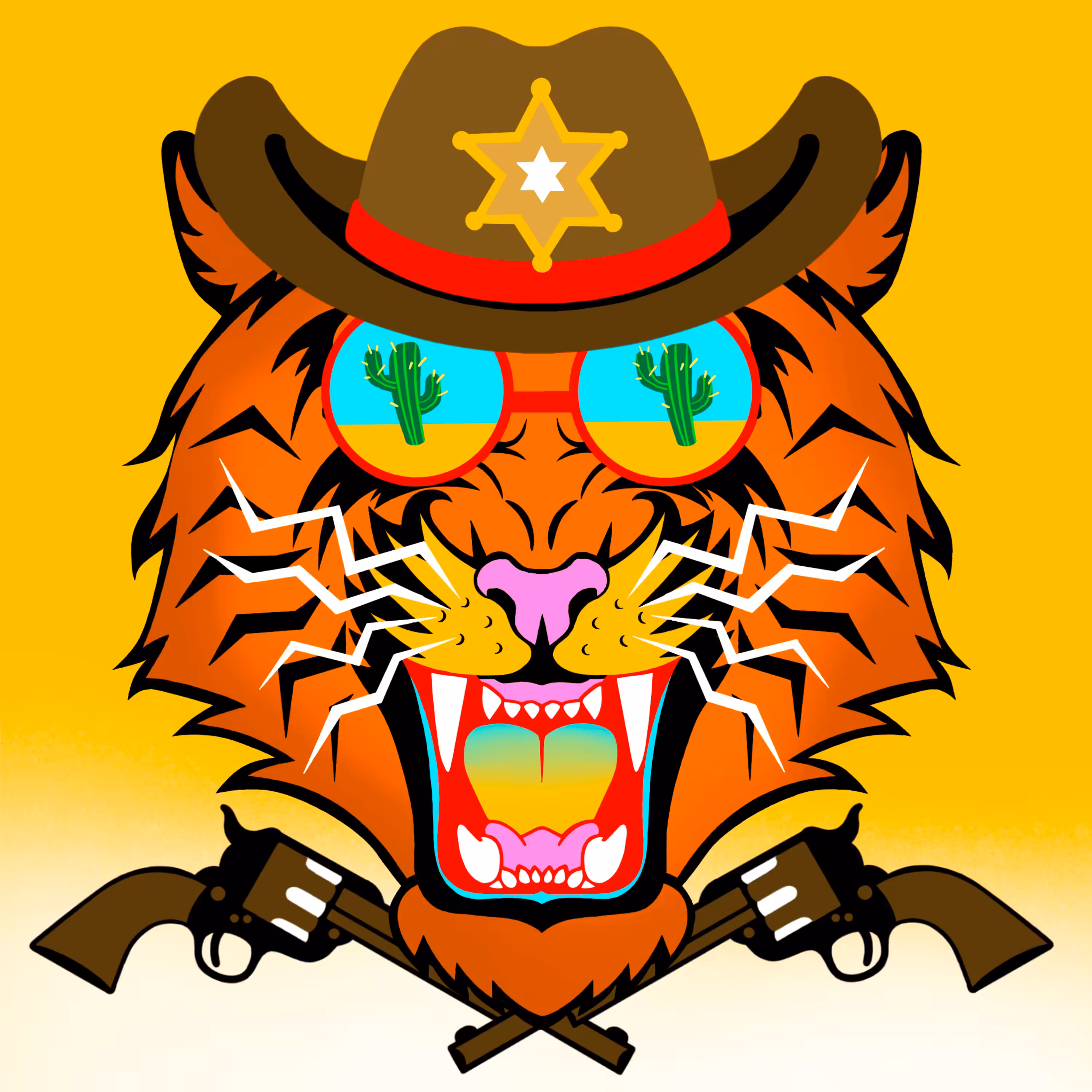 CRYPTO TIGER FACE #46