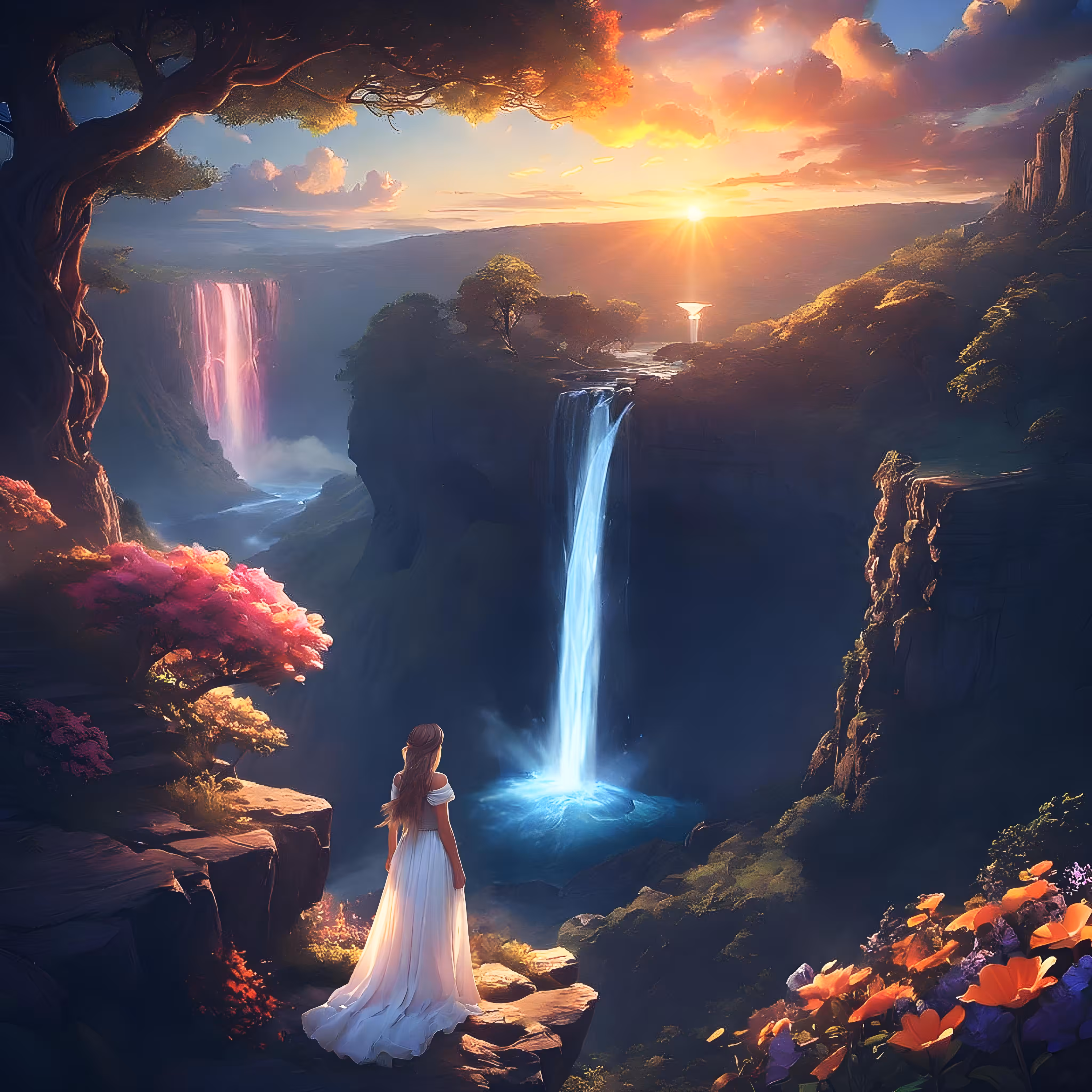 Sunset in Solitudes #9