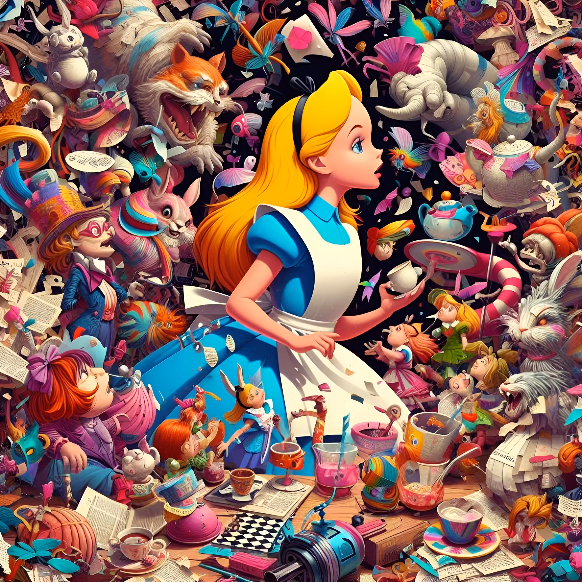 Descent into Wonderland's Depths