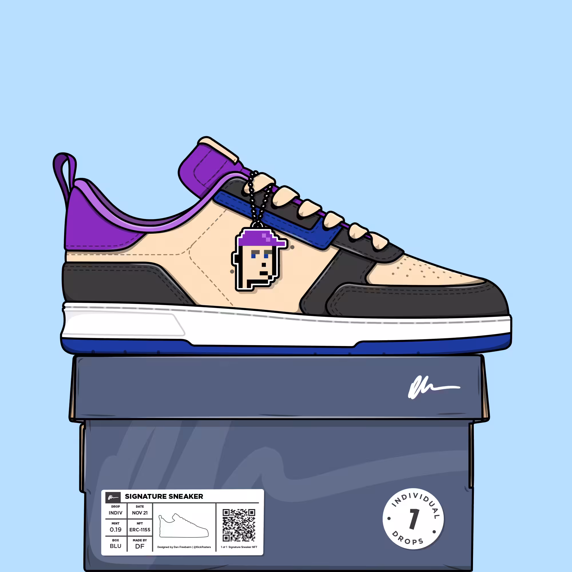 Signature Sneaker 'Baby Punk' - #052