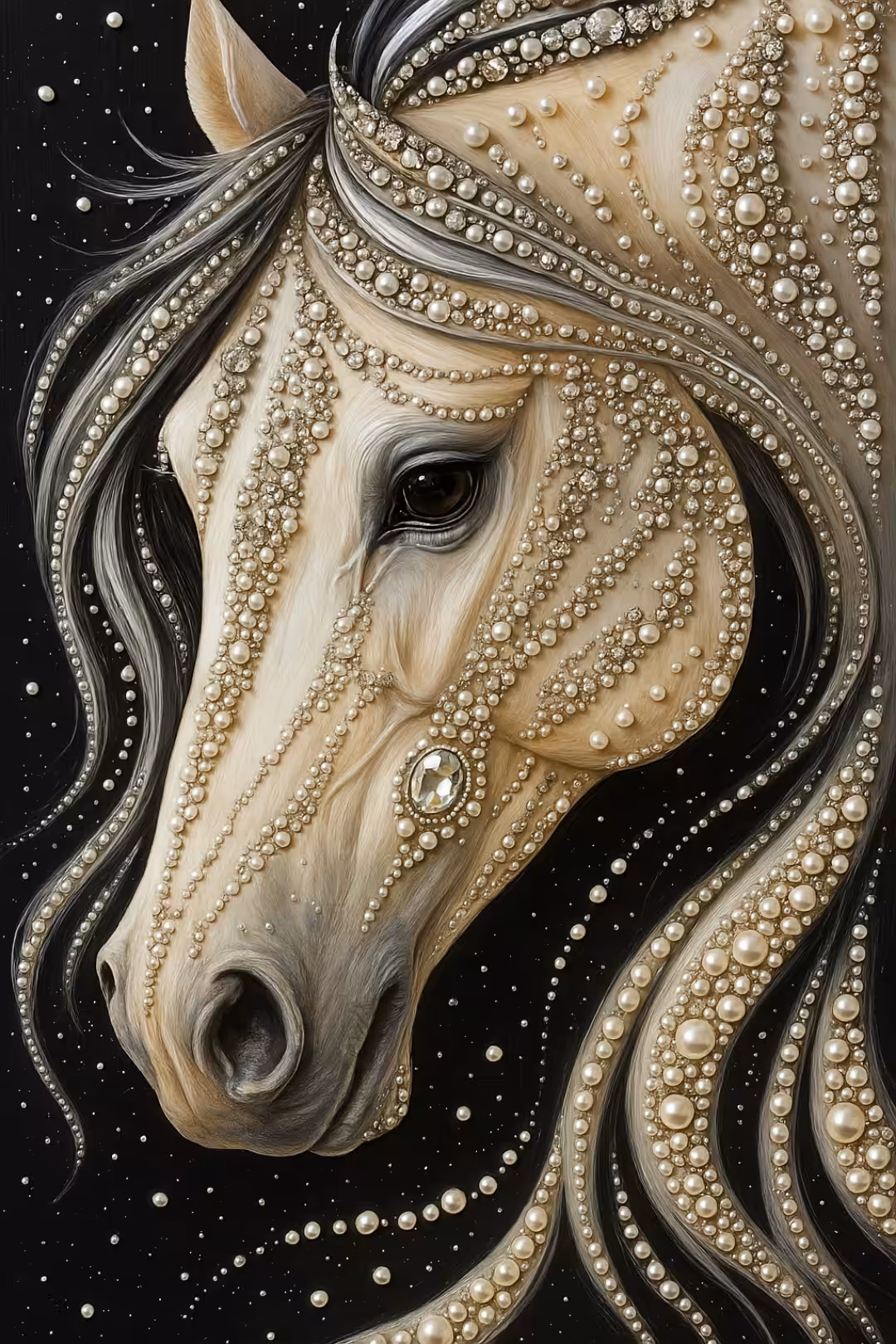 Tears Along the Pearl Mane