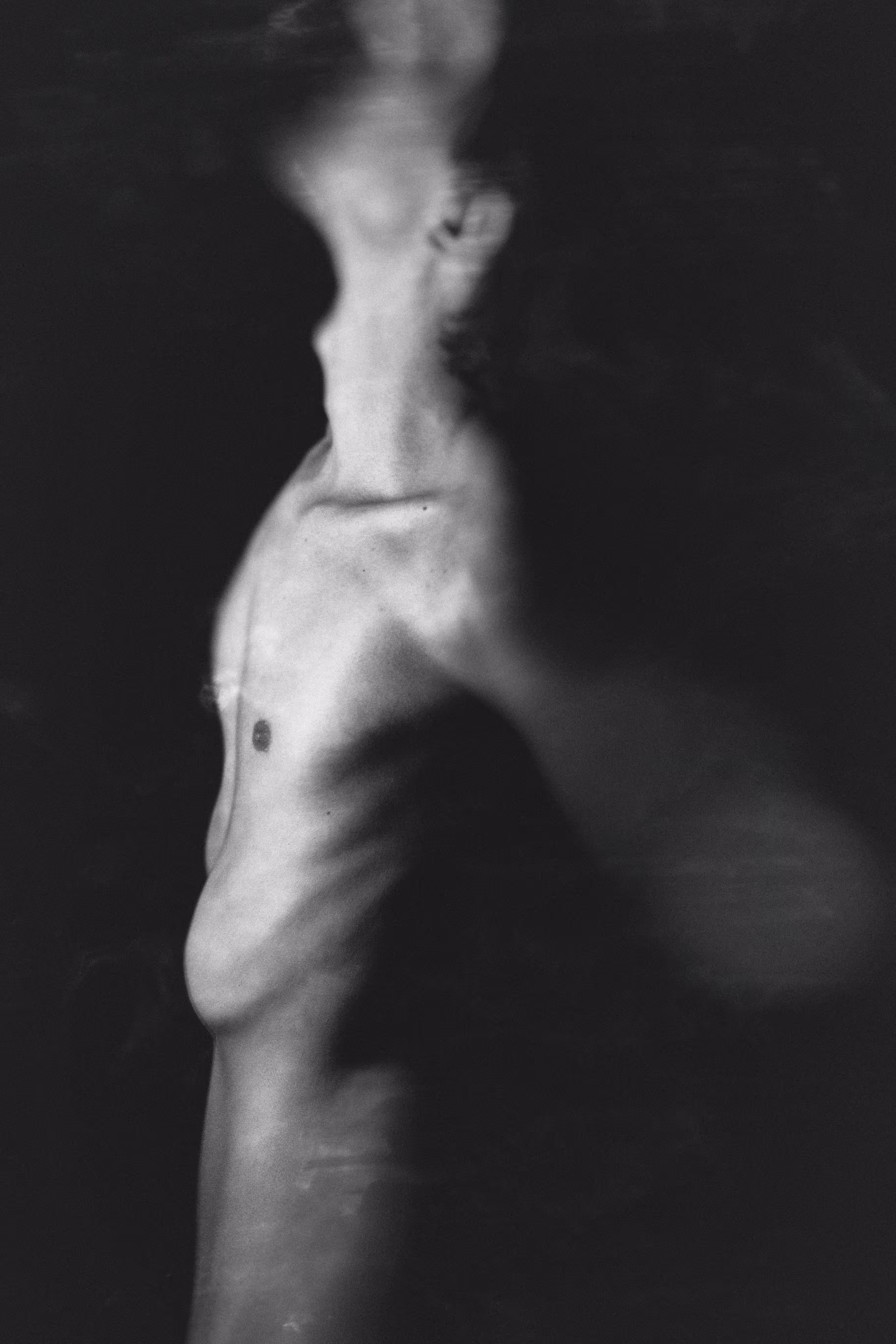 The words are stones in my mouth
