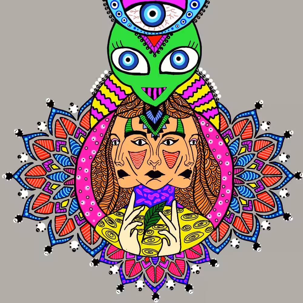 Life of mandala : Blooming souls