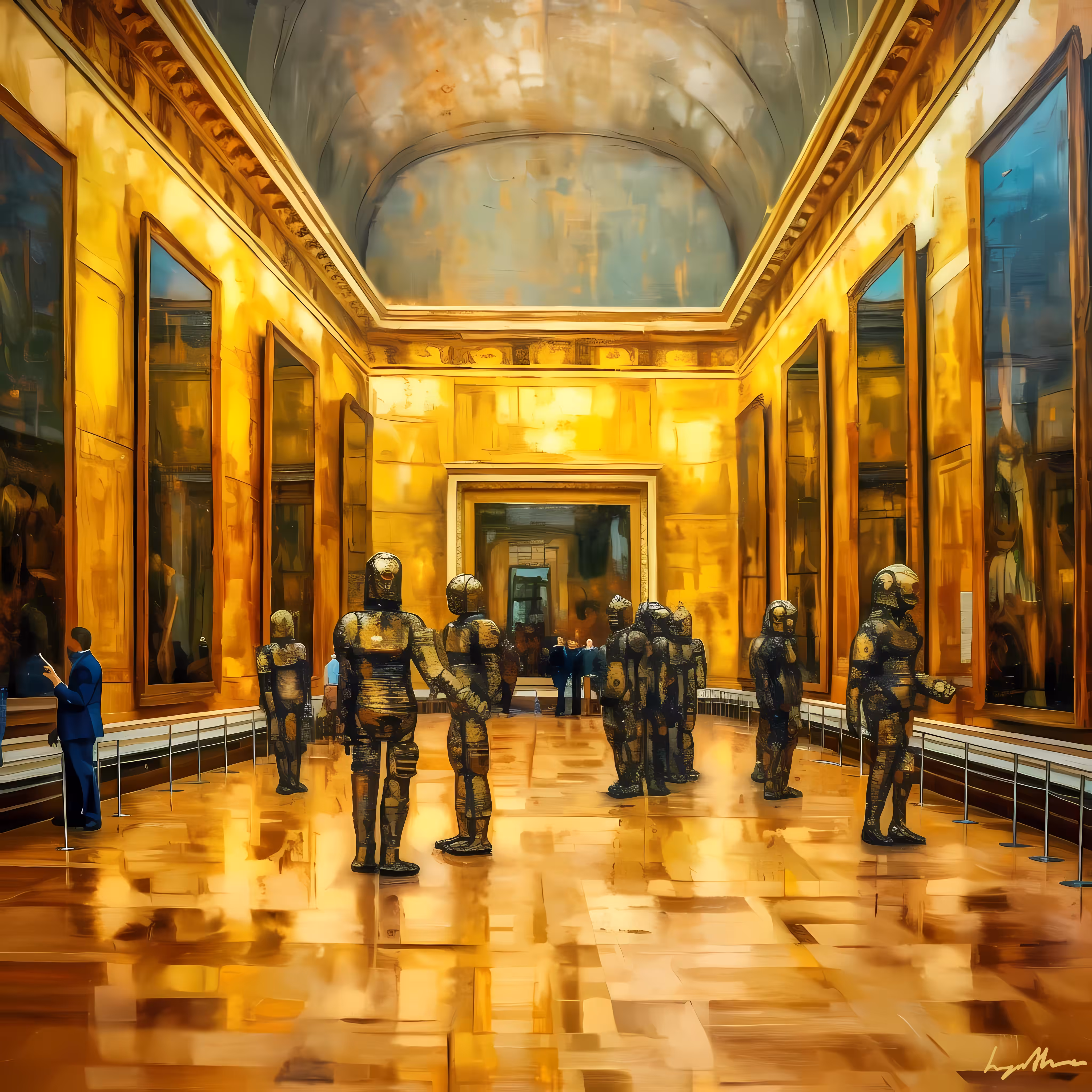 L'exposition artistique