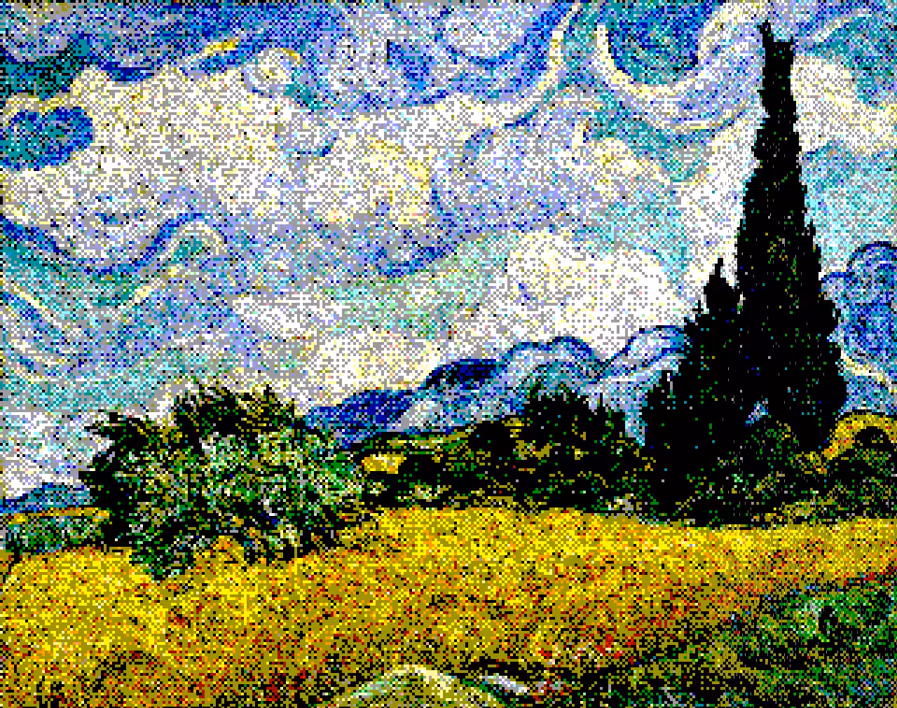 QUINTESSENCE #23 - Vincent van Gogh, Wheat Field with Cypresses