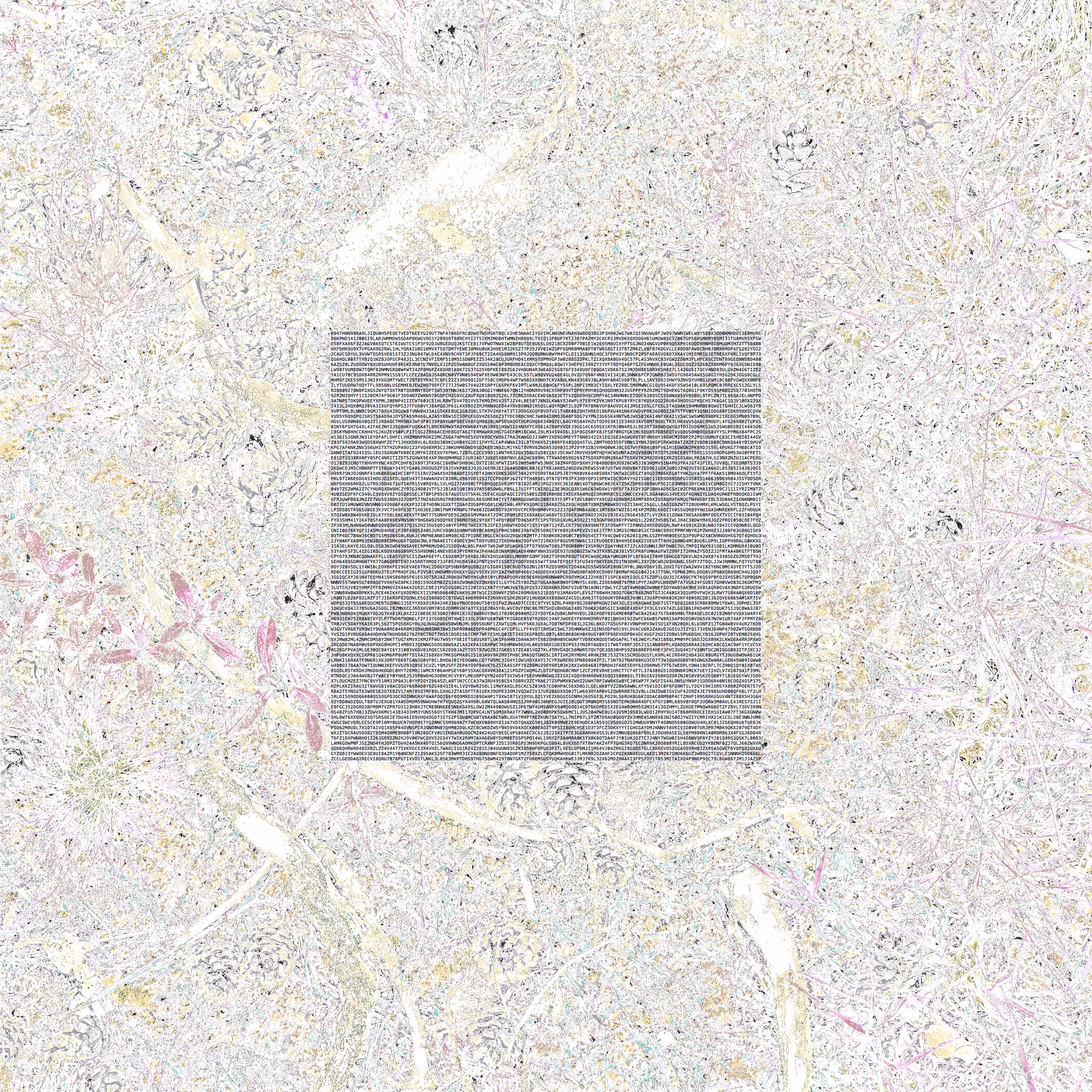 A Square of Random Integers