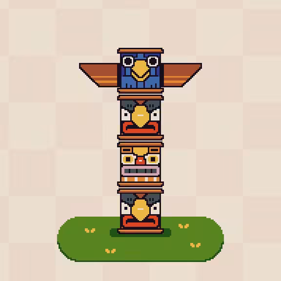 Tiki Totem #47