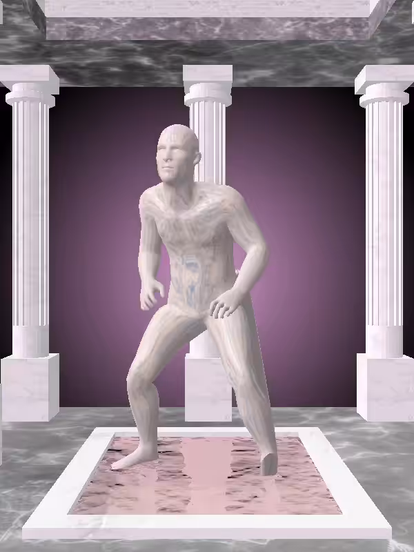 HeavenComputer: The Kicking Raw Skin Man #6356