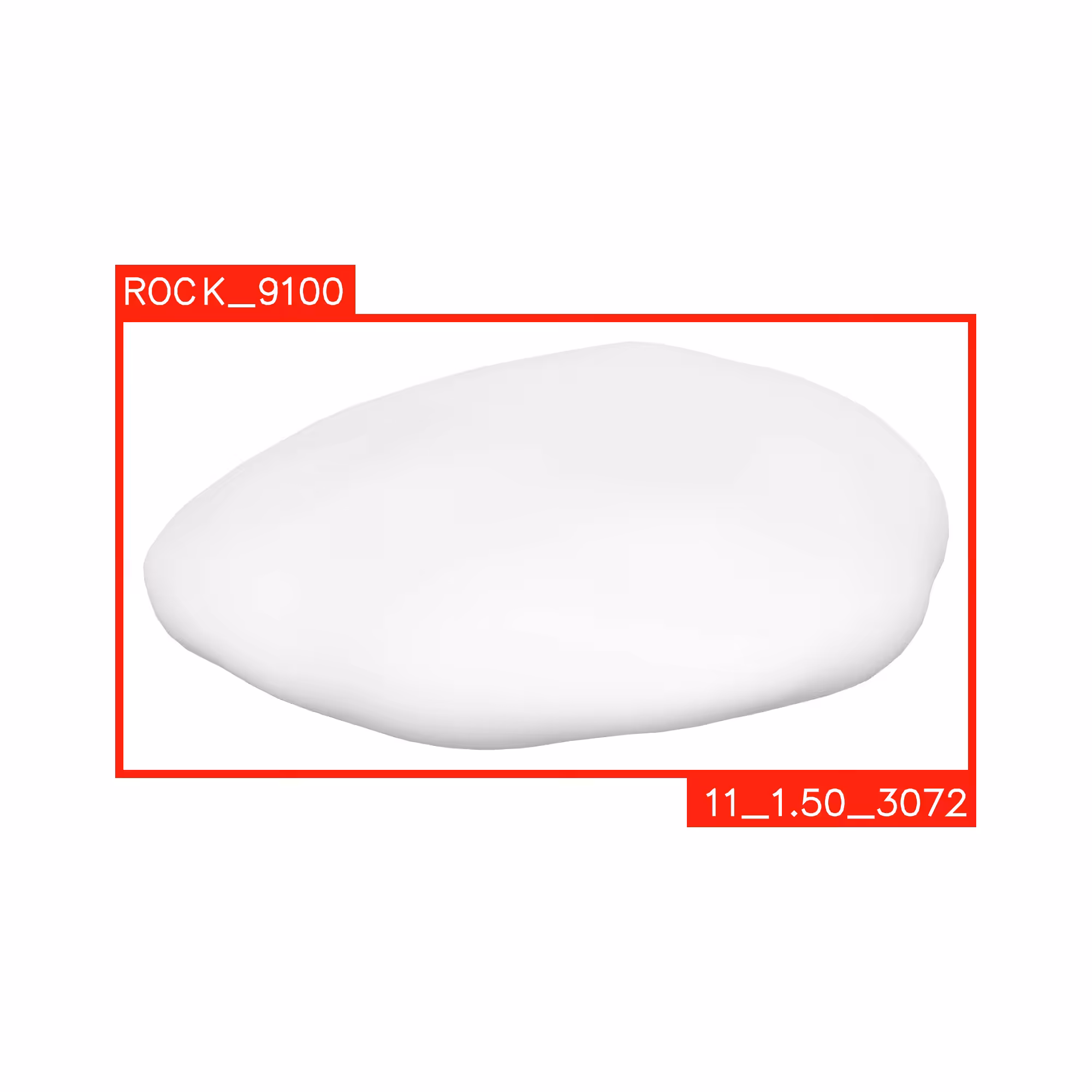 UNSHADED ROCKS: ROCK 9100