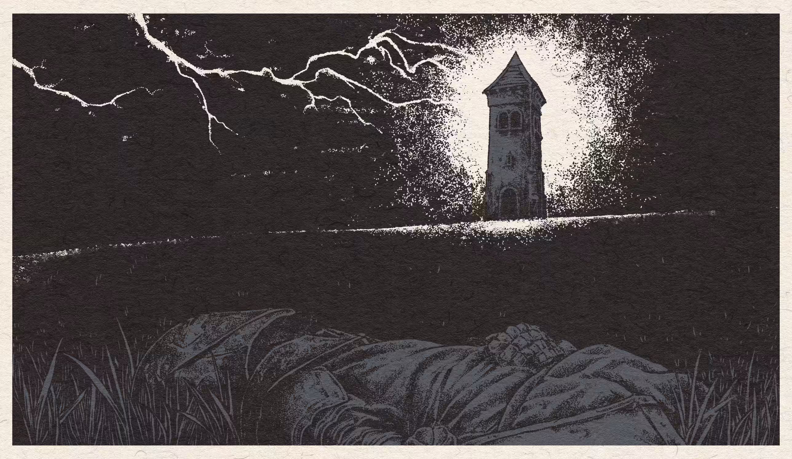 The tower and the fallen knight