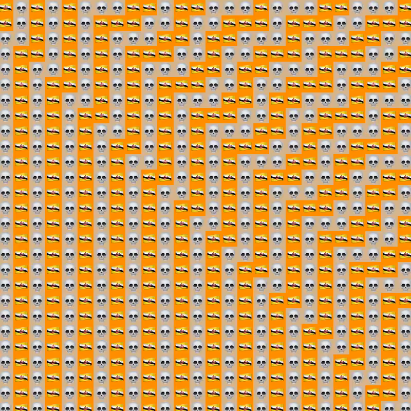 Elementary Cellular Emoji Automata #933