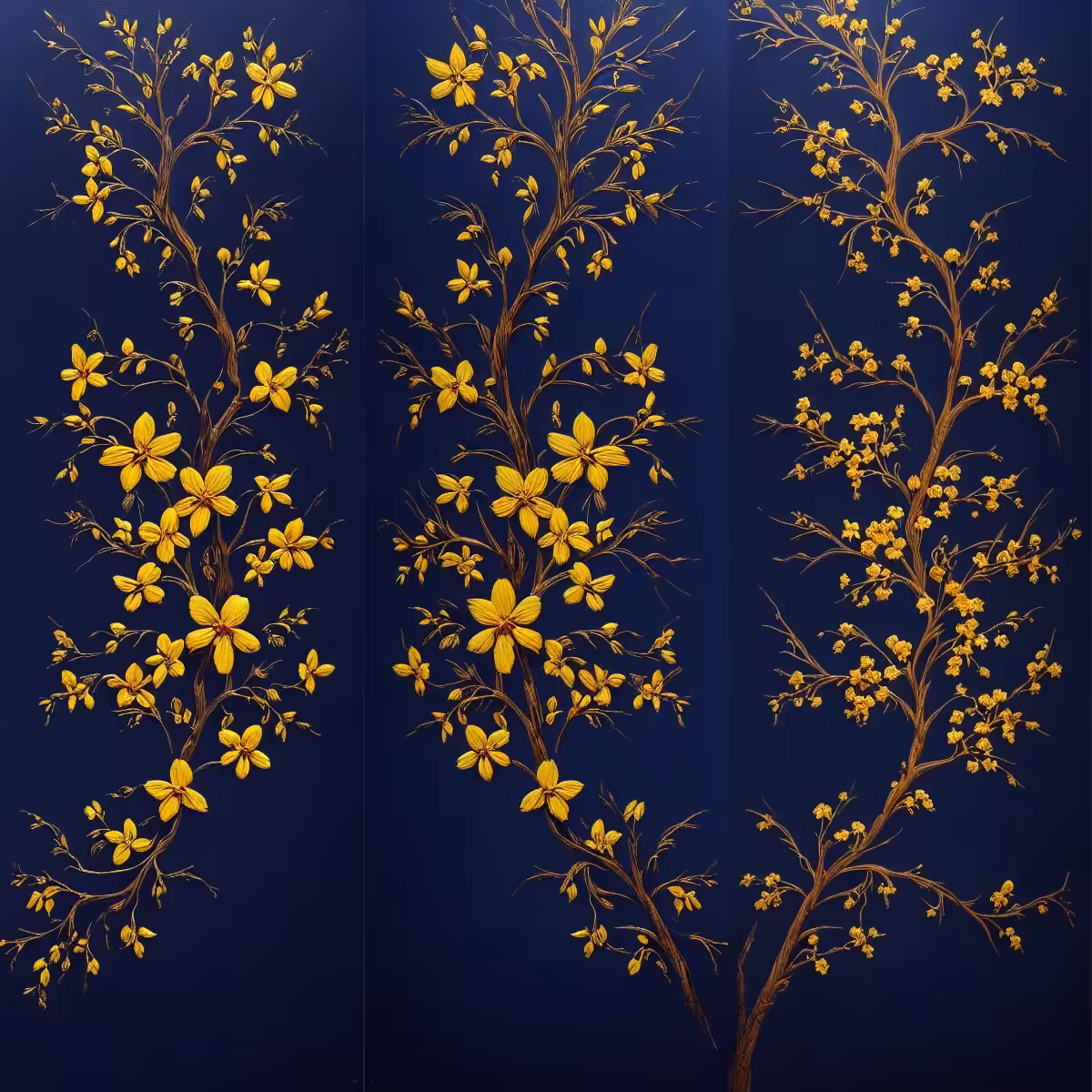 Blossoms at night #3