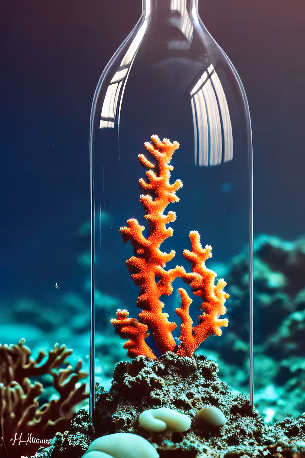 Bottled Moments "Coral Reef" #10