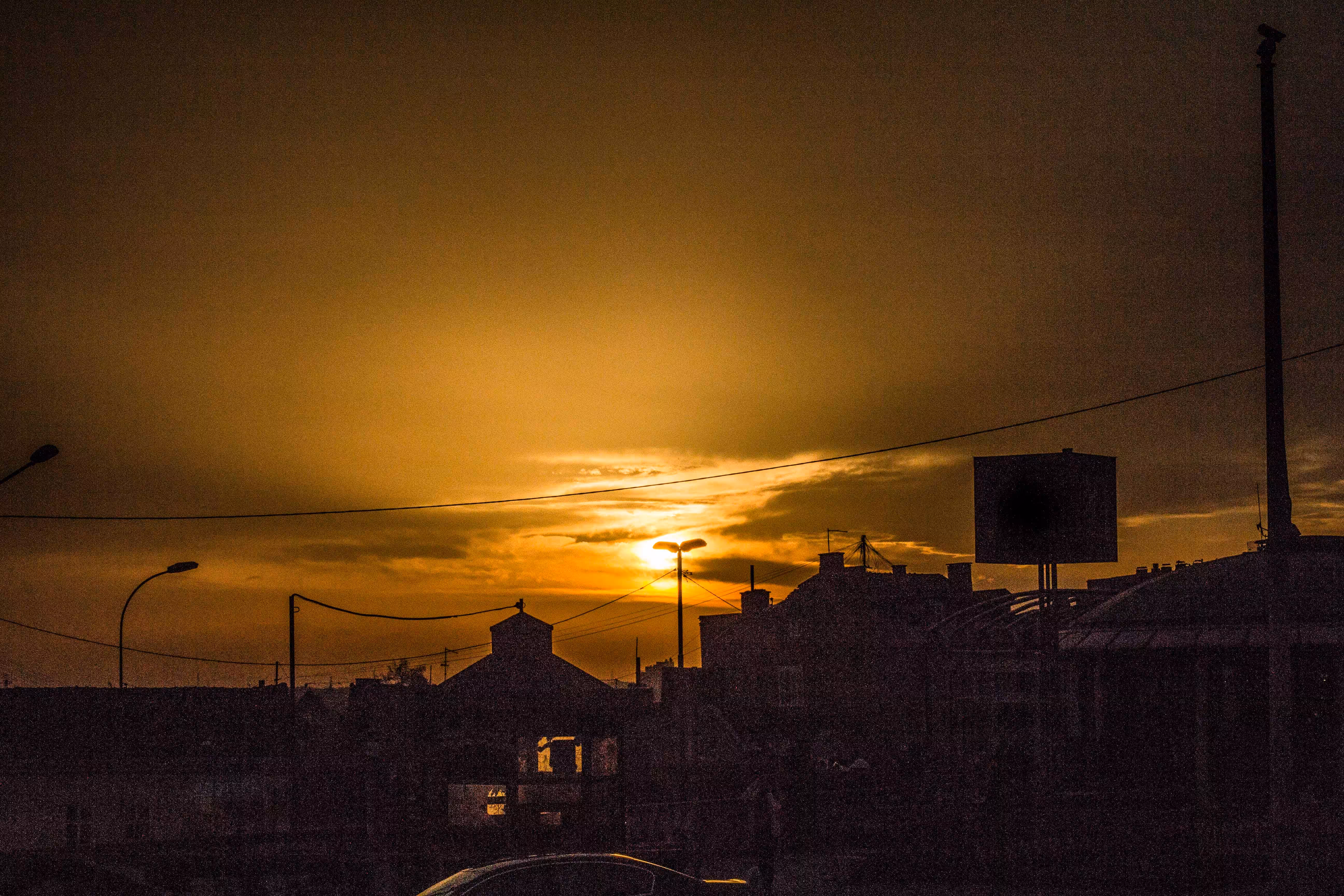 sunset at zeleni venac