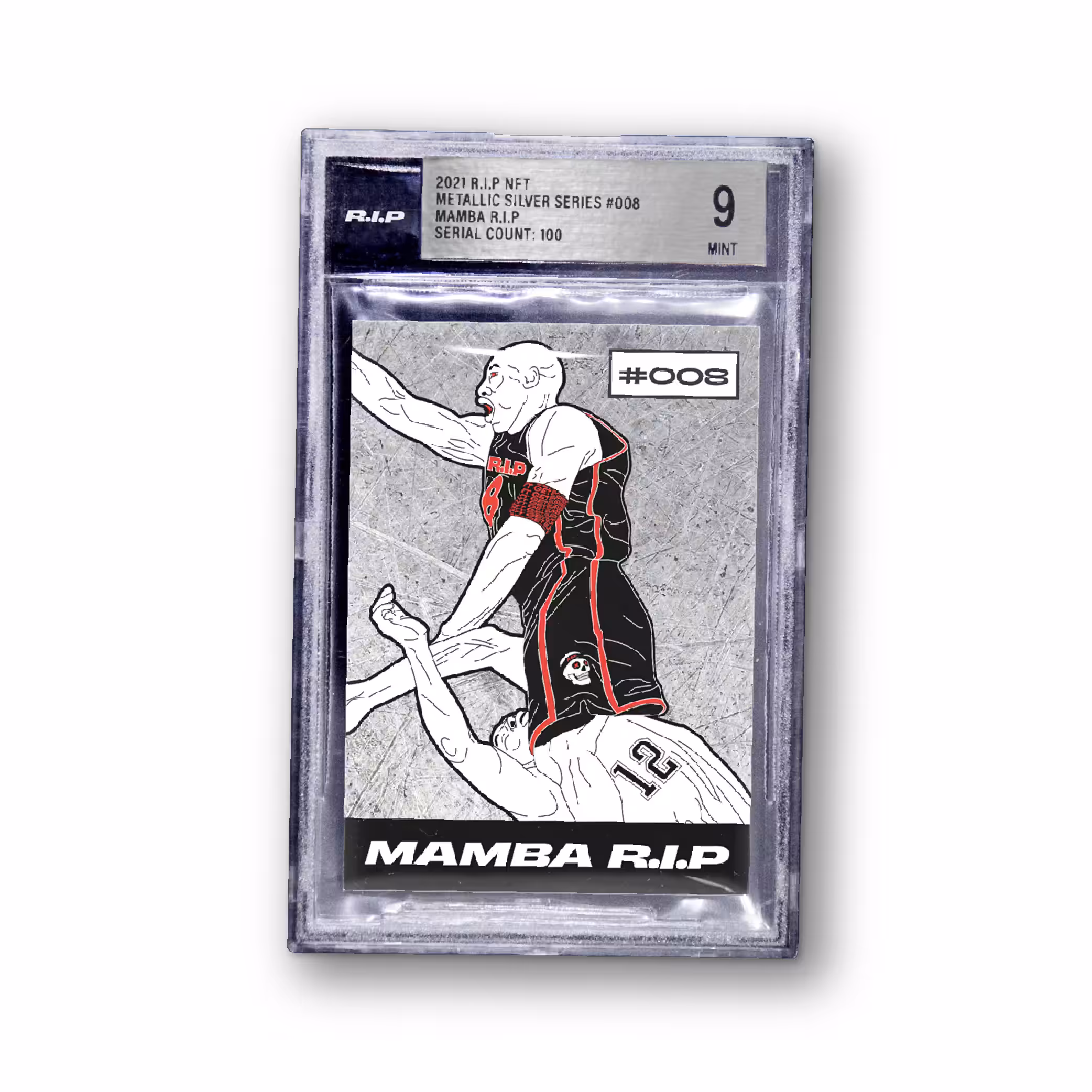 MAMBA R.I.P SILVER EDITION #008 