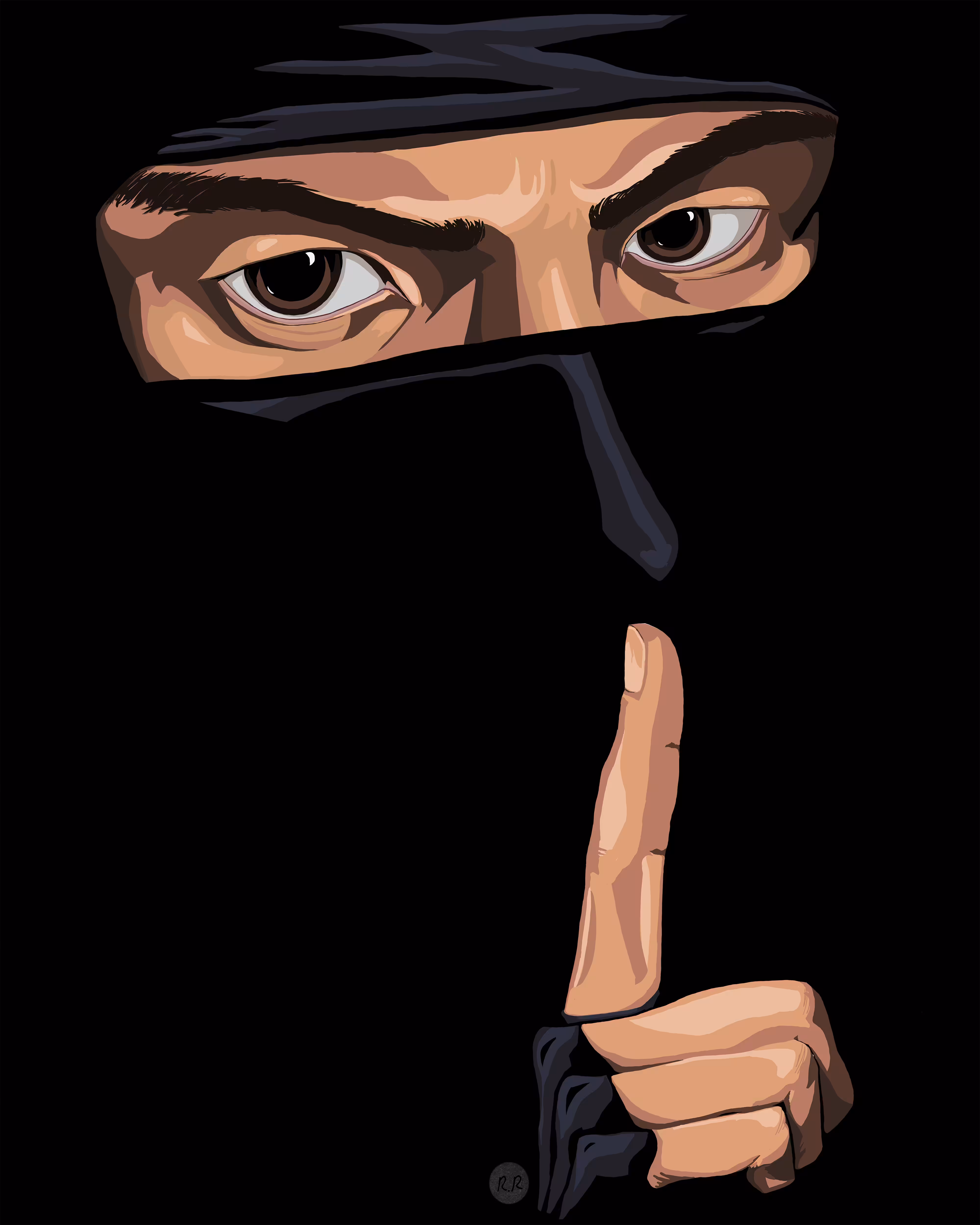 The Shushing Shinobi