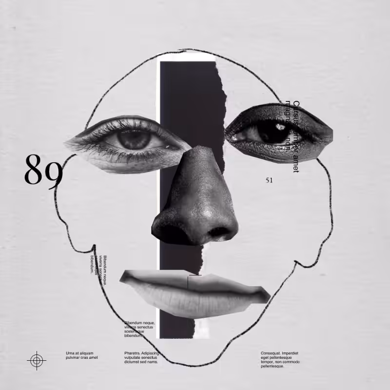 Collage faces #107