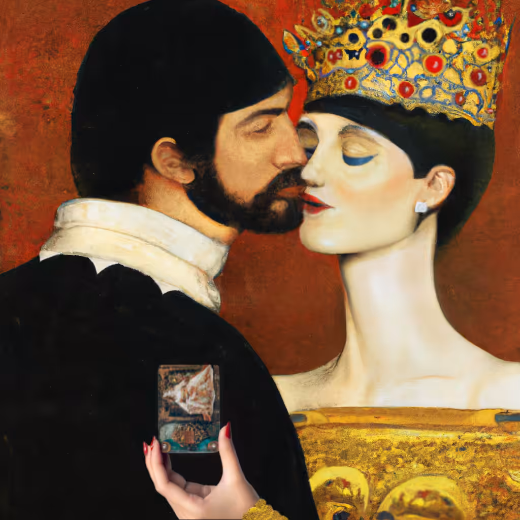 Parting with a kiss - Edition 1 of 10