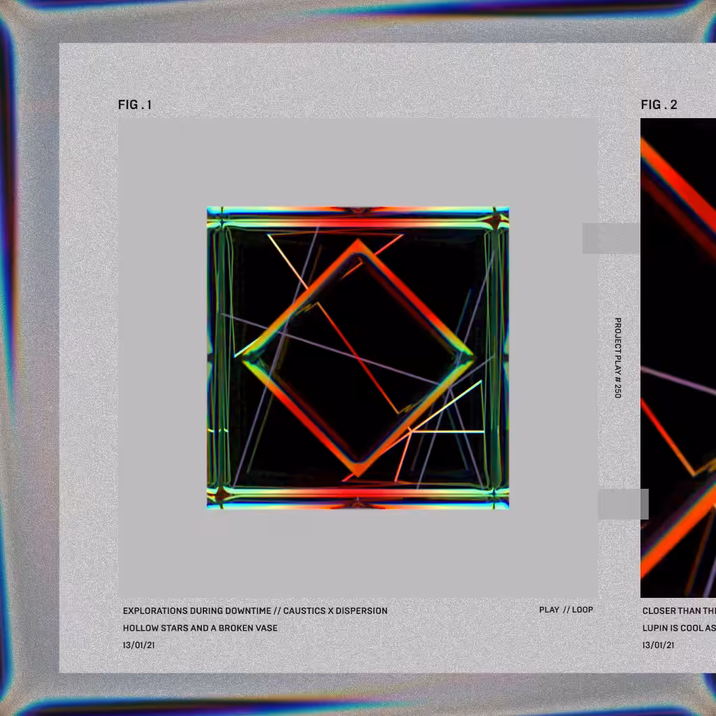 Caustics x Dispersion // Cube