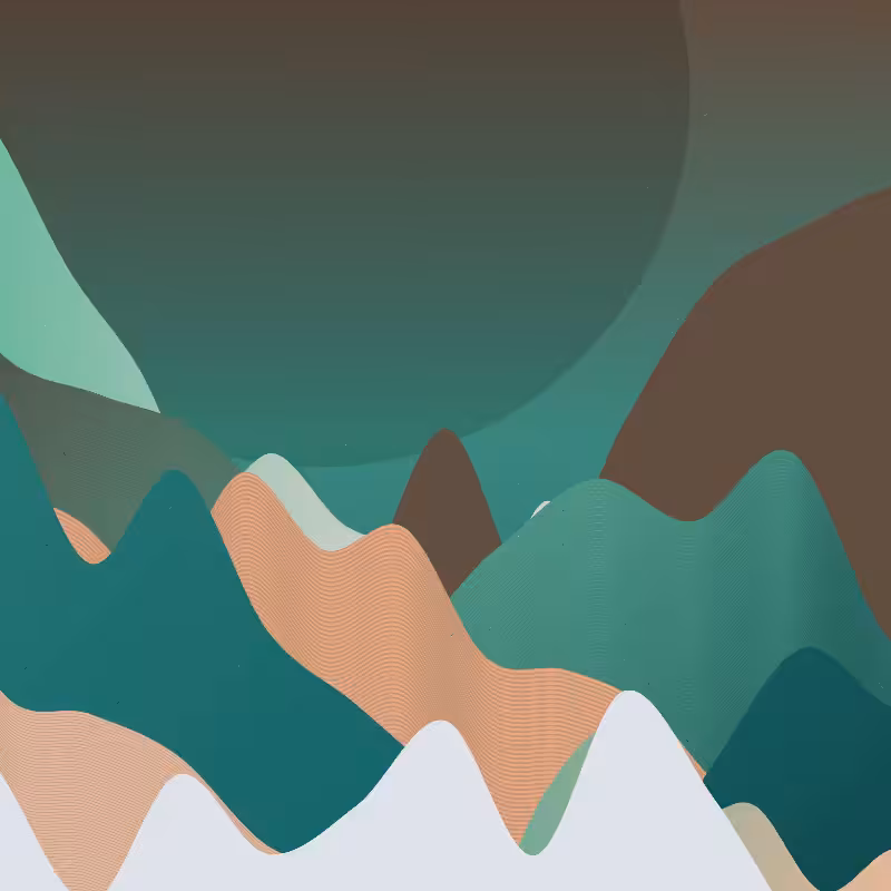 Rolling Hills at Sundown #3