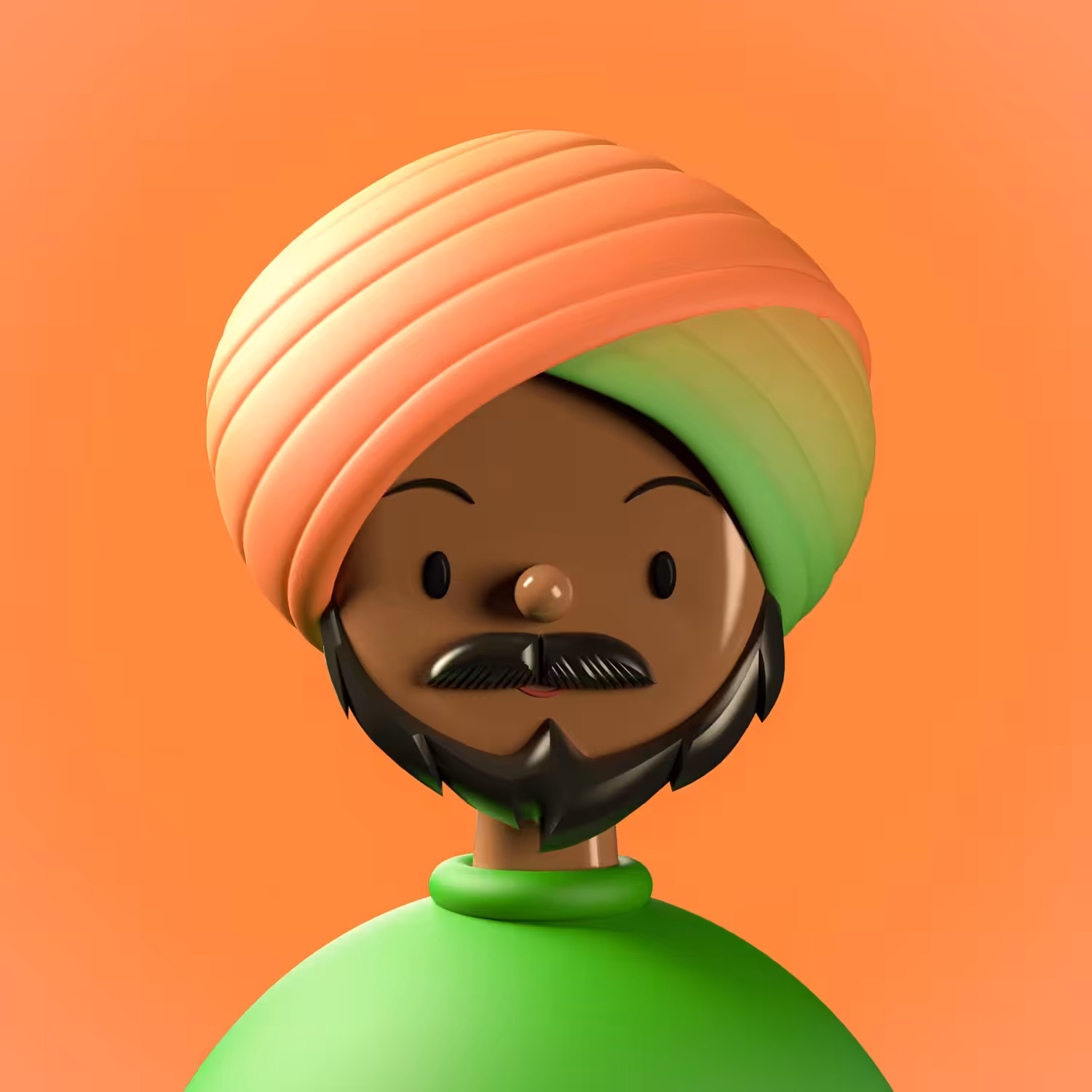 Help India Toy Face