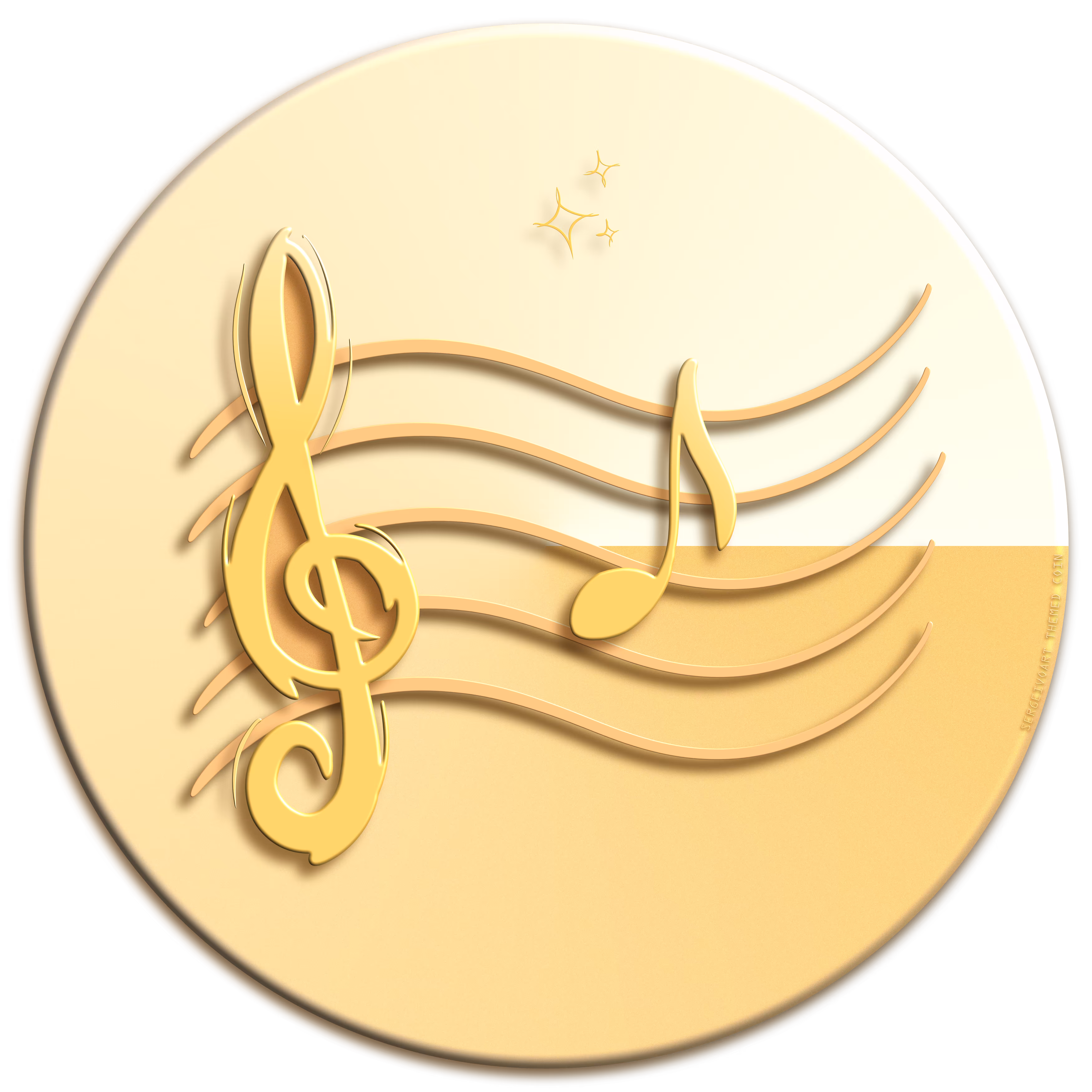 Themed Coin #12 - Music