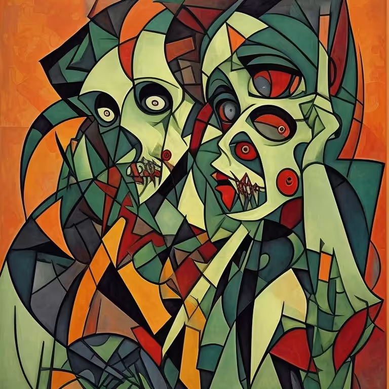 Zombie cubisme #7