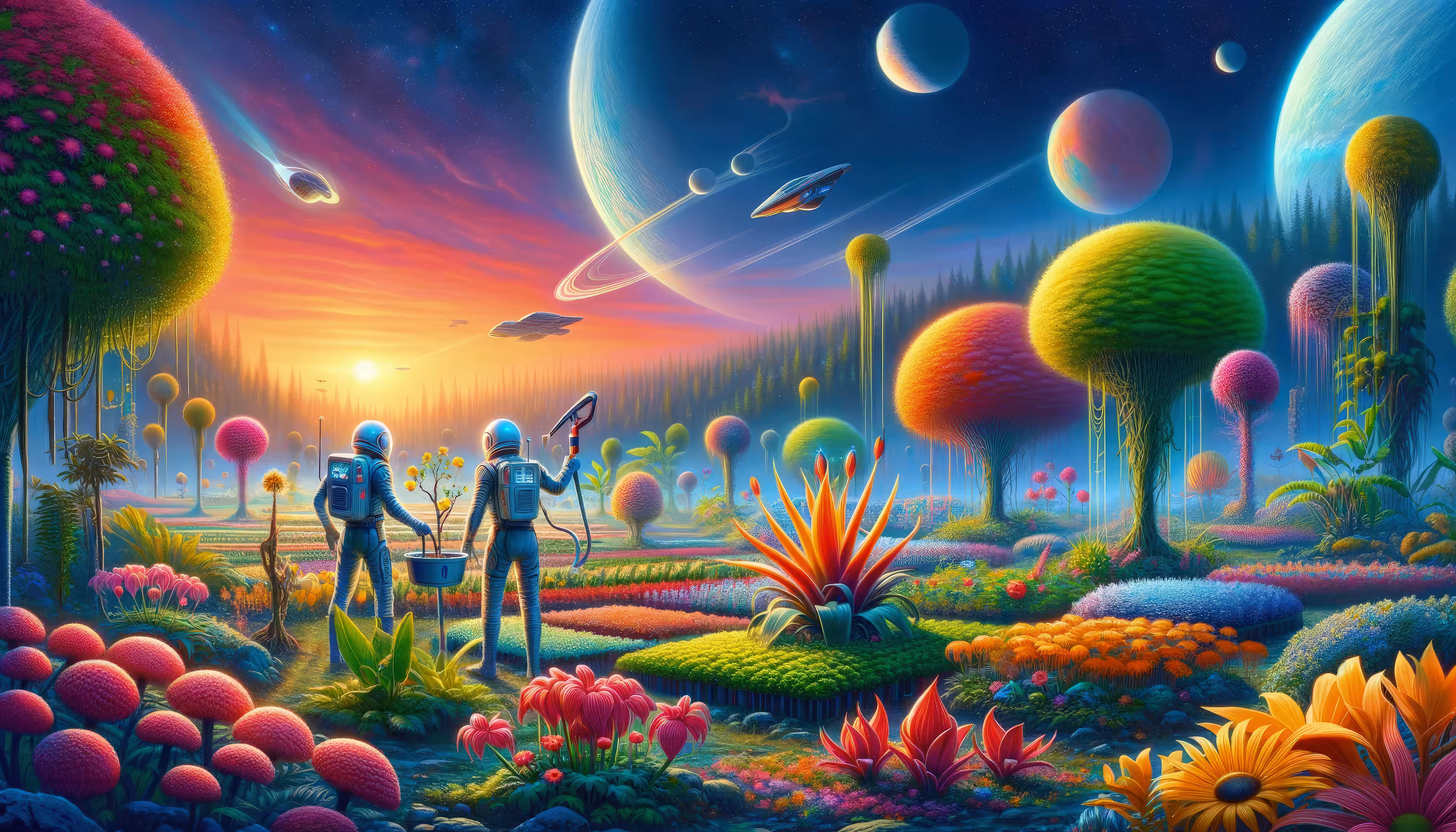 Wish You Were Here: Galactic Encounters: Spring's Arrival on Zephyr IV