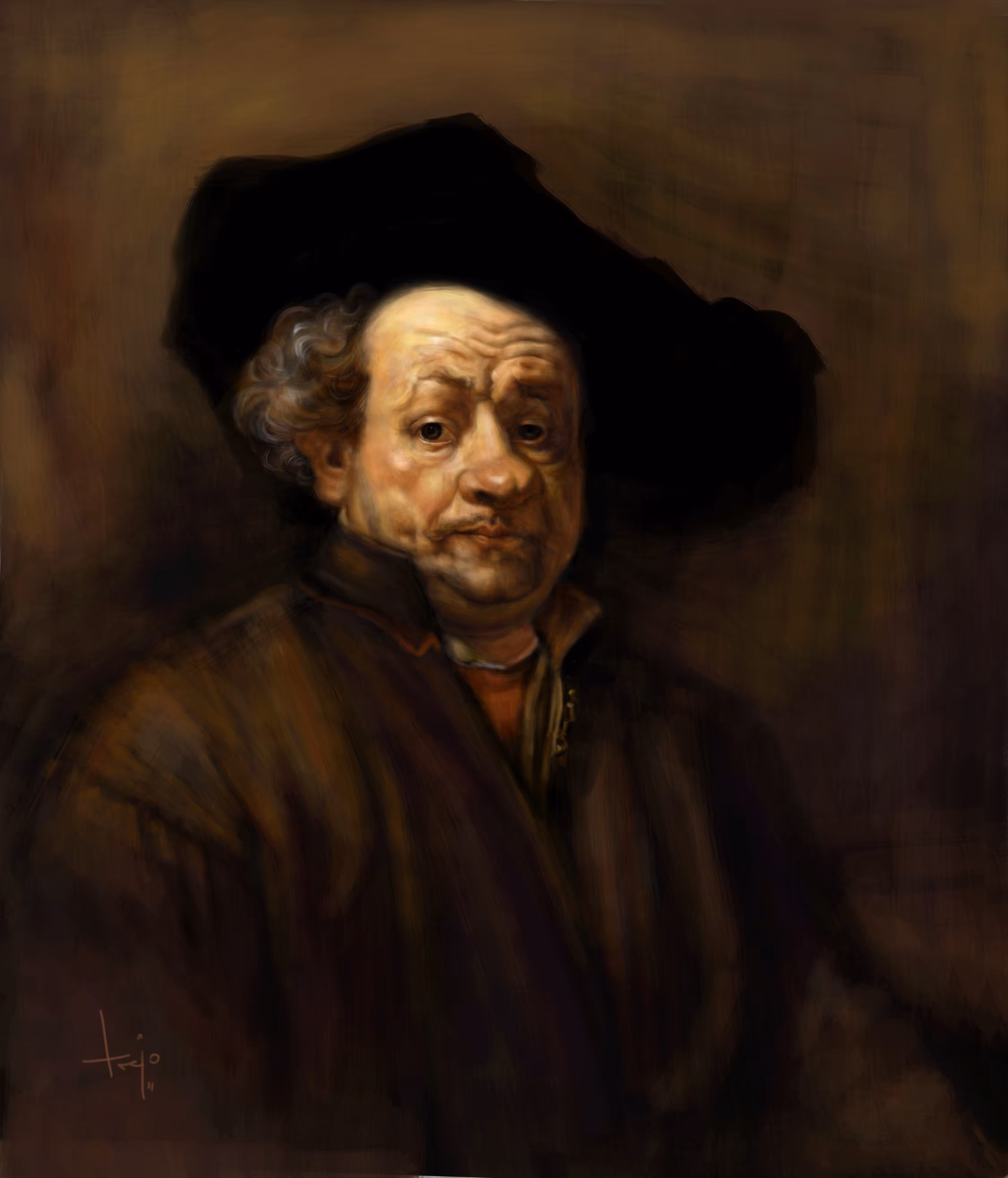 Rembrandt Study
