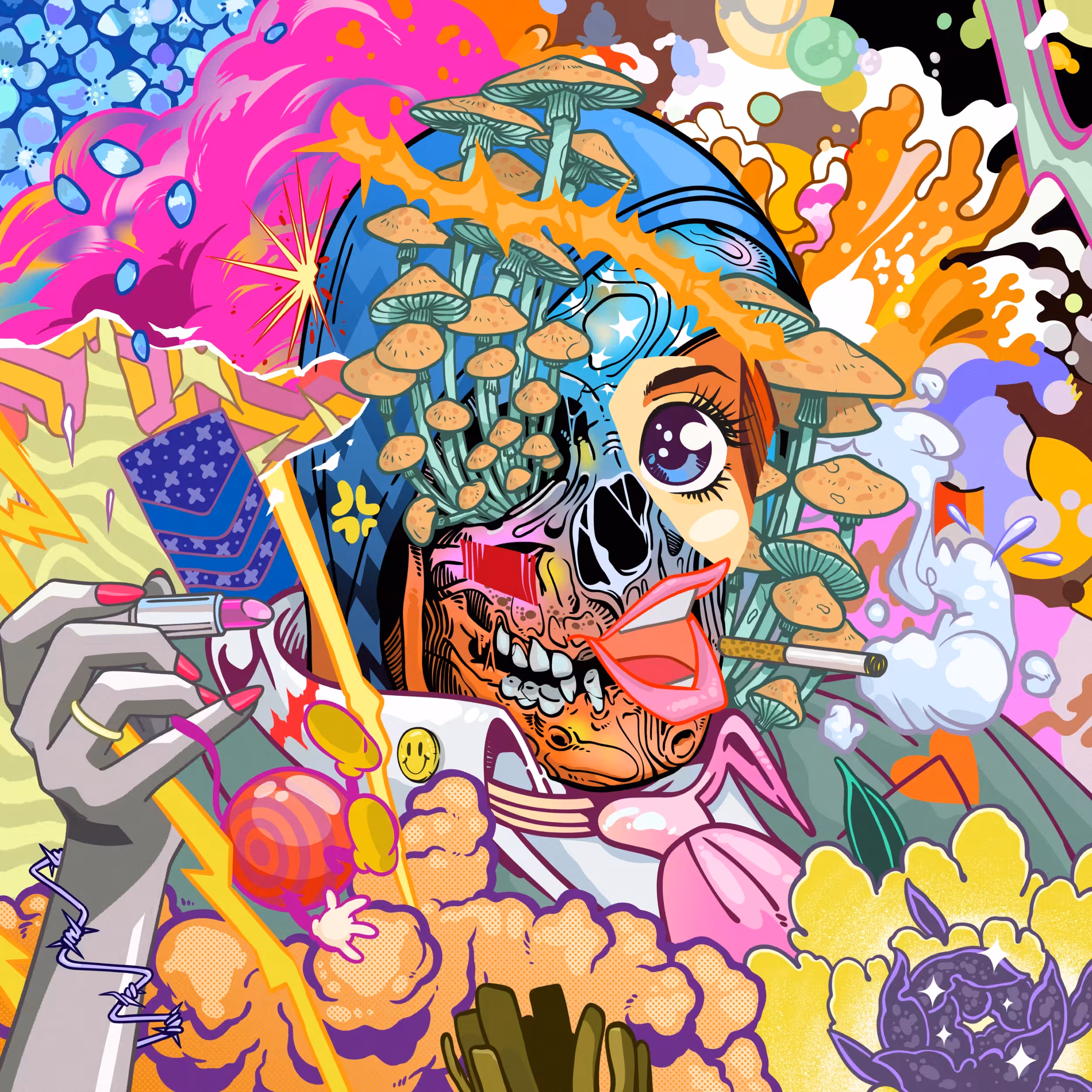 The Purple Smile of Death