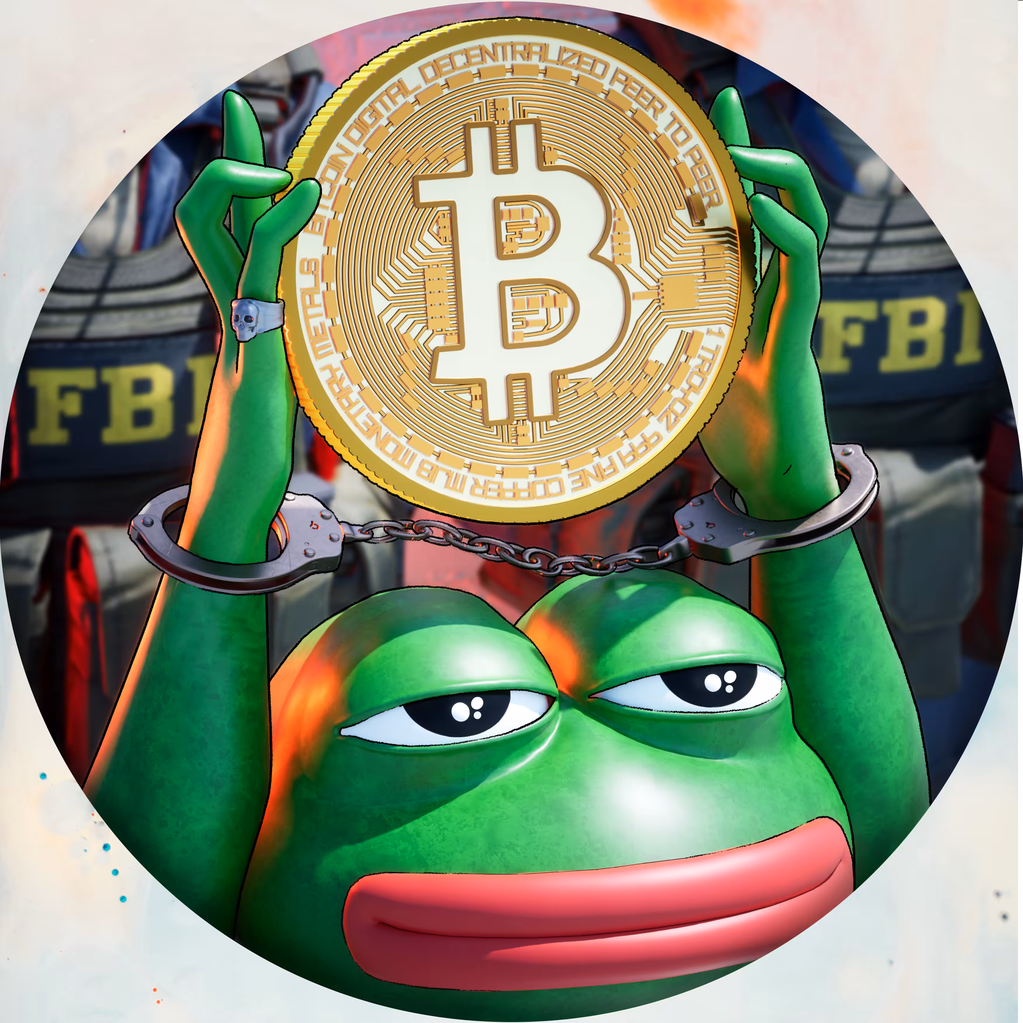 MOST WANTED PEPE SKULL