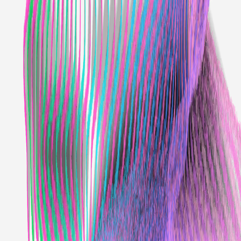 Electric Zebra-skin Cloak #2