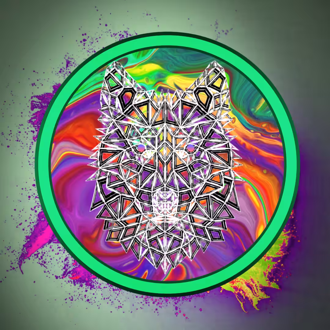 Geometrix Wolf Coin