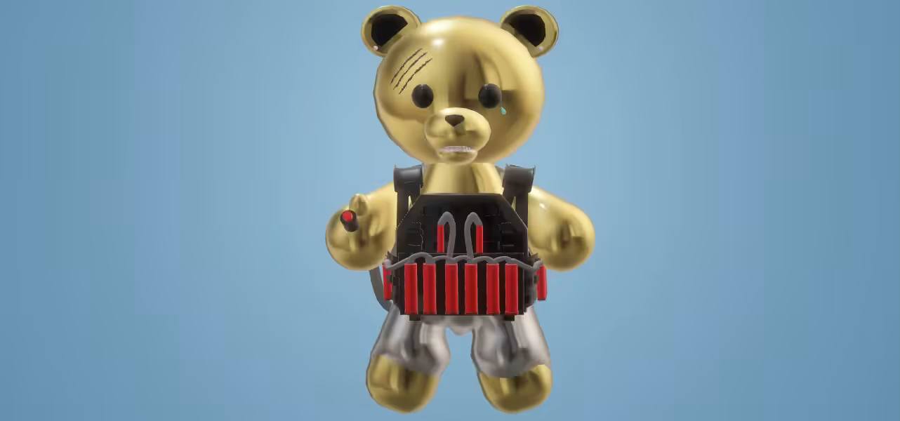 BYEBYEBEAR-GOLD